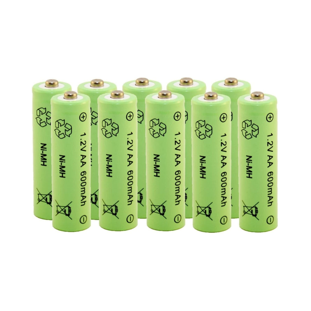 16X AA Akkus HR6 600mAh 1,2 V NI-mh Wiederaufladbar Rechargeable Akku Batterien 16 Stück